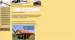 Desktop Screenshot of carport-mv.de